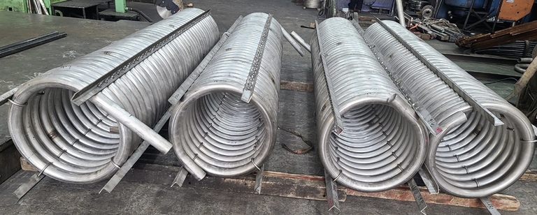 PIPE(SUS304) 50A*S/80*PCD500Ø*38회전 - R/T 100%
